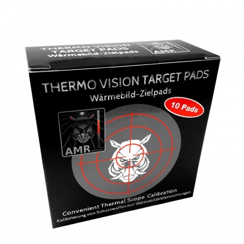 AMR Thermo Vision Target Pads - Wrmebild Zielpads Display 24x10Stk.